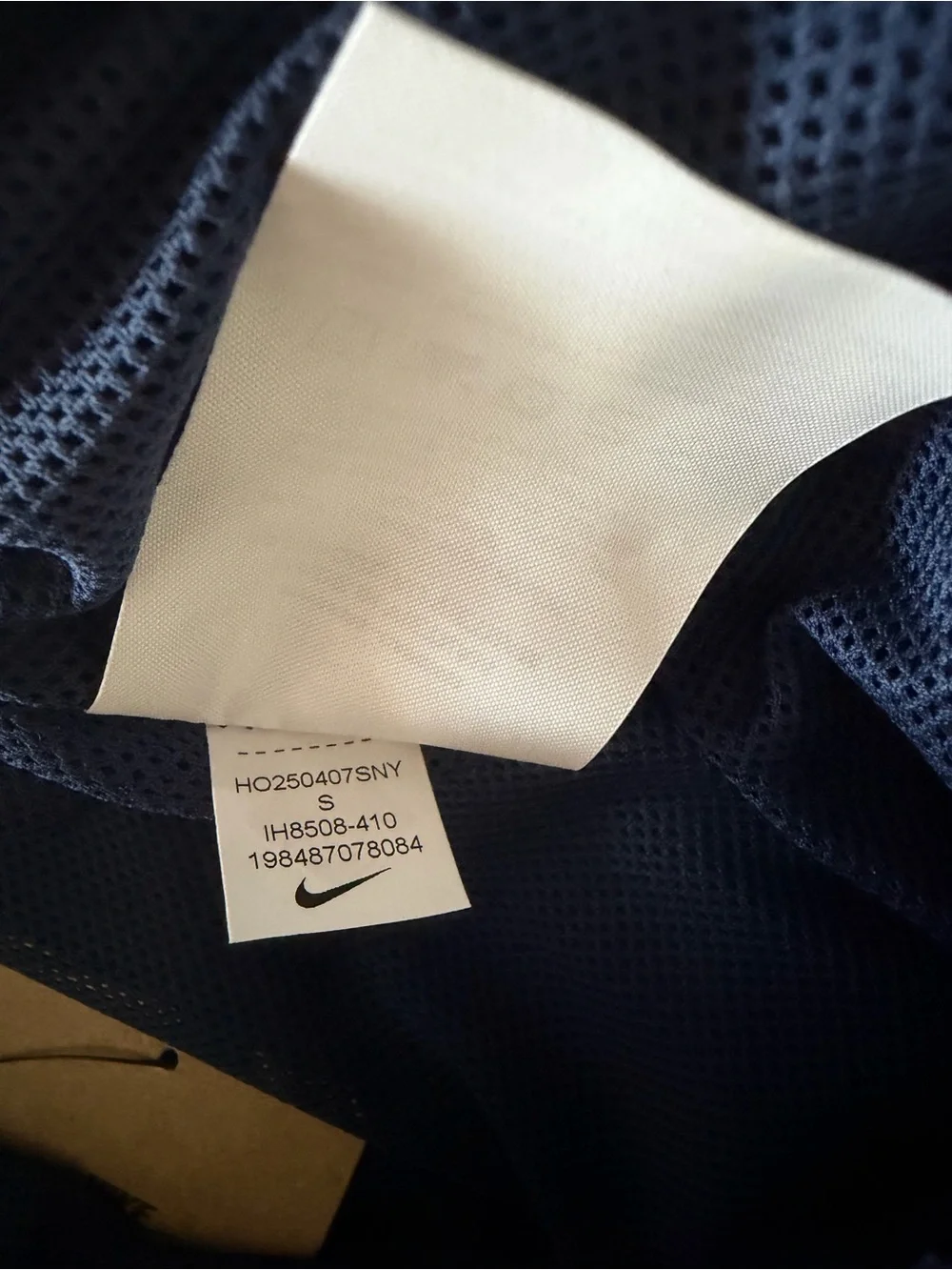 Nike Sportswear Women's Woven Wide-Leg Track Pants Navy Blue Size Small NWT